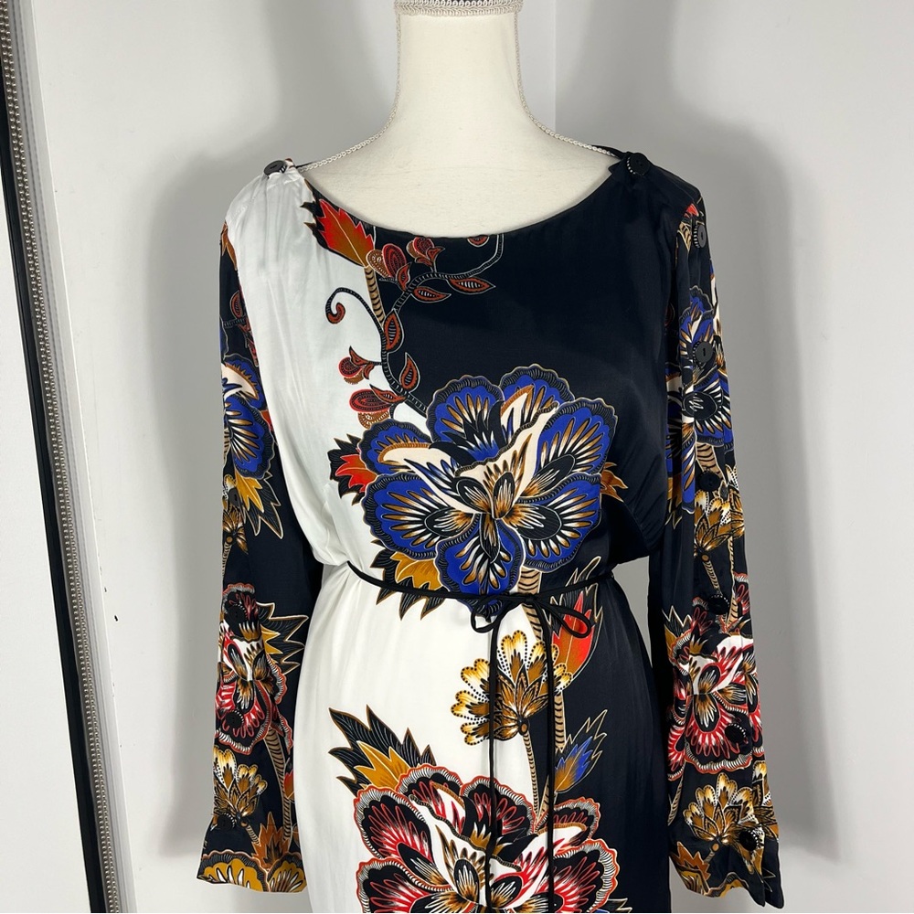 Farm Rio Maxi floral long sleeve dress - Picture 4 of 11